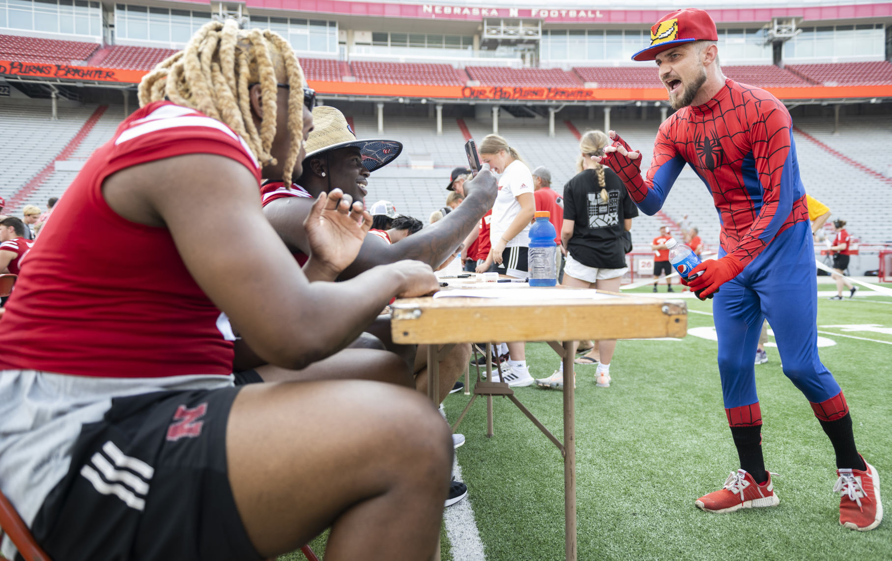 Nebraska fan day, 7.29